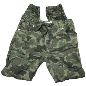 Levi's Jogger Camo Pants Boy Youth 14 Camouflage Drawstring Elastic Waist Sporty